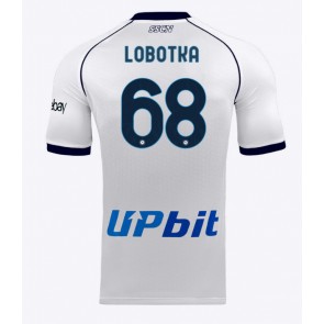 SSC Napoli Stanislav Lobotka #68 Bortatröja 2023-24 Kortärmad
